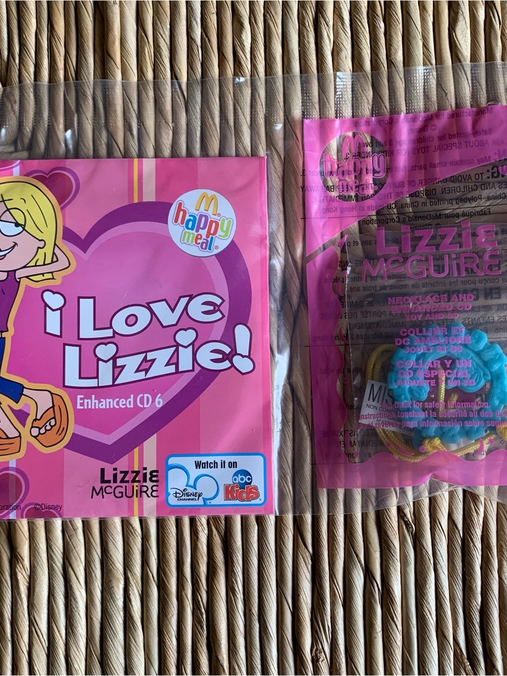 Vintage 2004 Lizzie McGuire Happy Meal toy